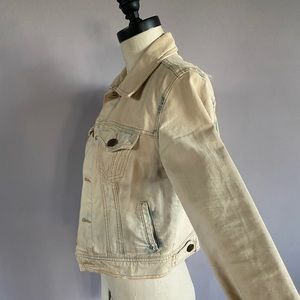 Free People ripped denim jacket
